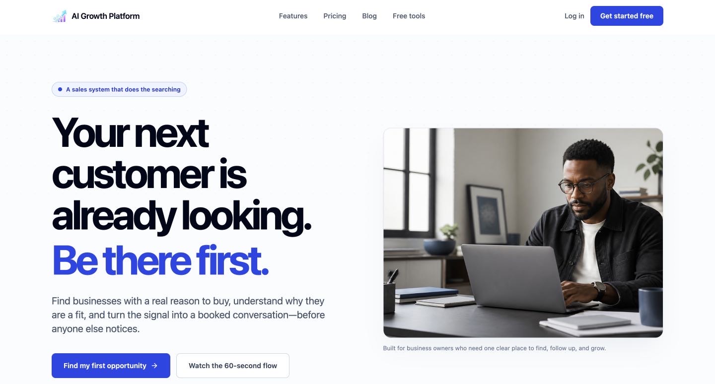 AI Growth Platform built by Dean Da Dev